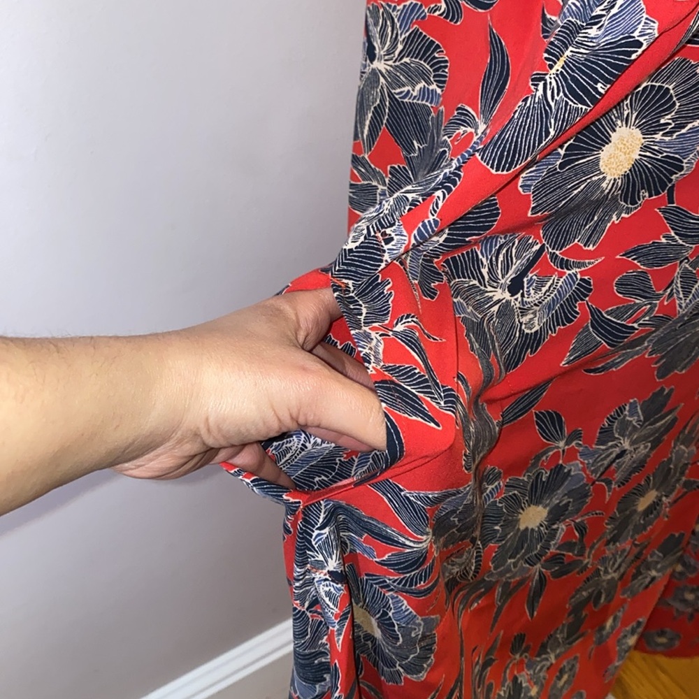 JJill Geranium Floral Print Midi Dress - Picture 4 of 14